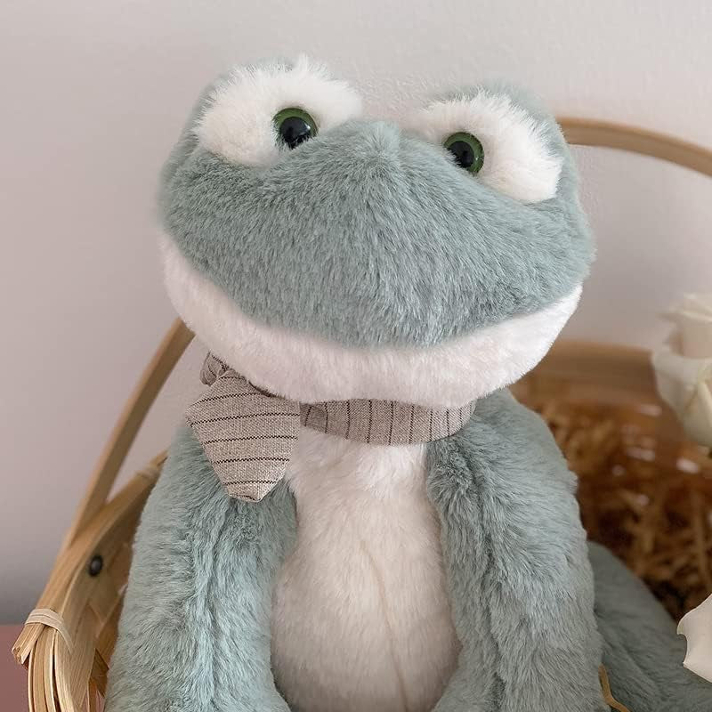 MON AMI Fitzgerald the Frog Stuffed Animal – 11”, Frog Plush, Fun Adorable Soft Stuffed Toy, Great Gift for Kids of All Ages