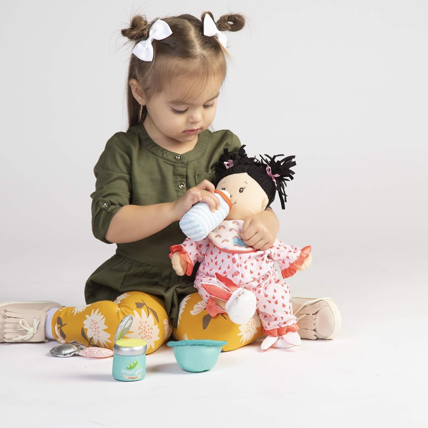 Manhattan Toy Stella Collection Baby Doll Feeding Set for 12" and 15" Dolls