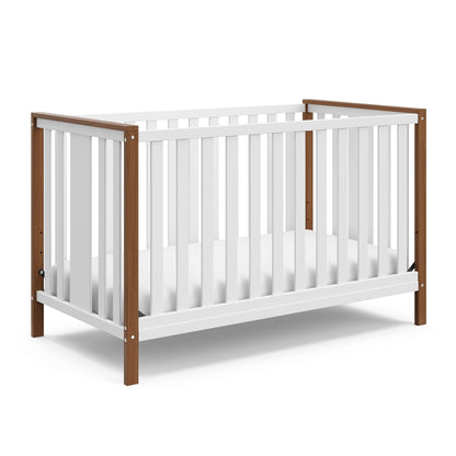 Storkcraft Modern Pacific 5-In-1 Convertible Crib (Black) – GREENGUARD Gold Certified, Converts from Baby Crib to Toddler Bed and Full-Size Bed, Adjustable Mattress Support Base