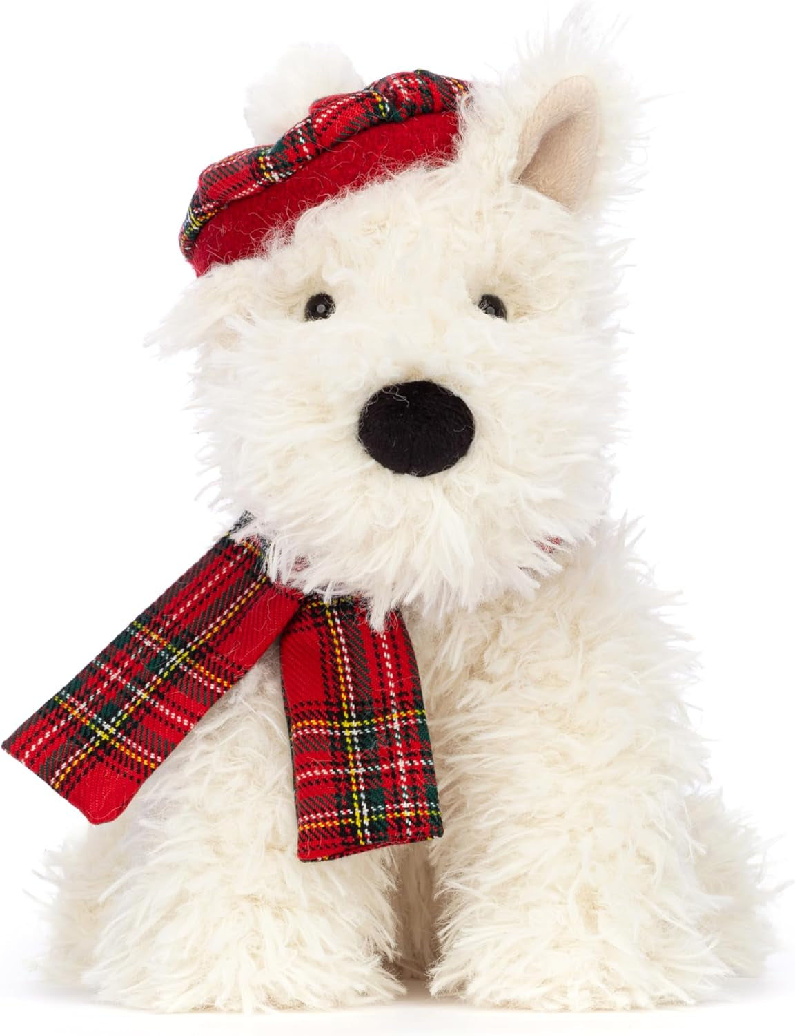 Jellycat Winter Warmer Munro Scottie Dog Stuffed Animal, 8 Inches | Dogs & Puppies Plush Toy | Classic Children'S Gift | Christmas