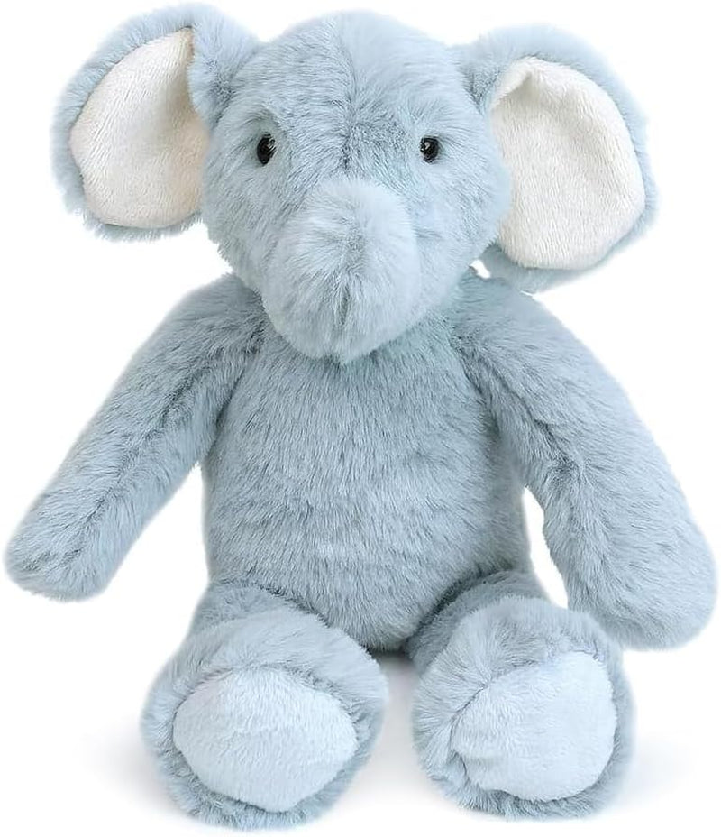 MON AMI Emmie the Elephant Stuffed Animal – 10” Blue, Premium Plush Toy, Soft & Cuddly, Great Gift for Newborns, Kids, Boys, Girls