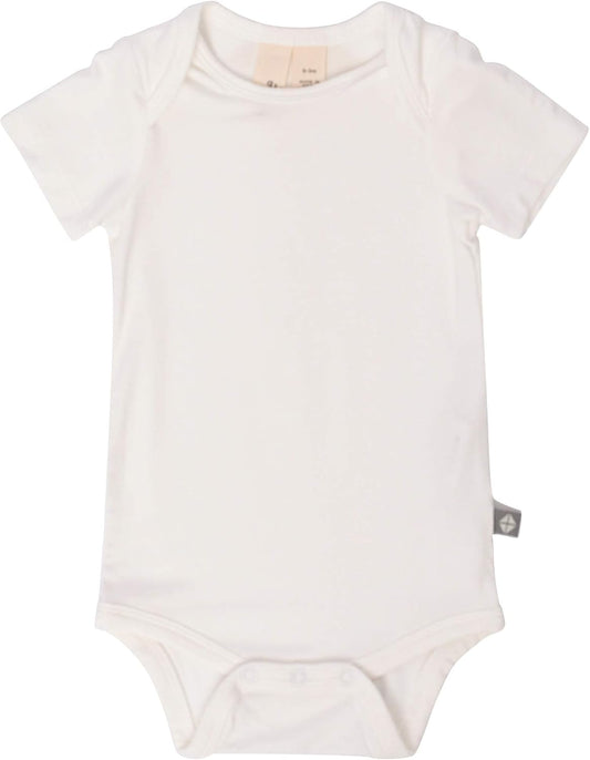 KYTE BABY Short Sleeve Unisex Baby Bodysuits, Rayon Made from Bamboo Material