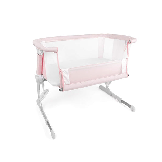 Baby Delight beside Me Dreamer Bassinet | Bedside Sleeper | 6-Position Height Adjustment | Peony Pink