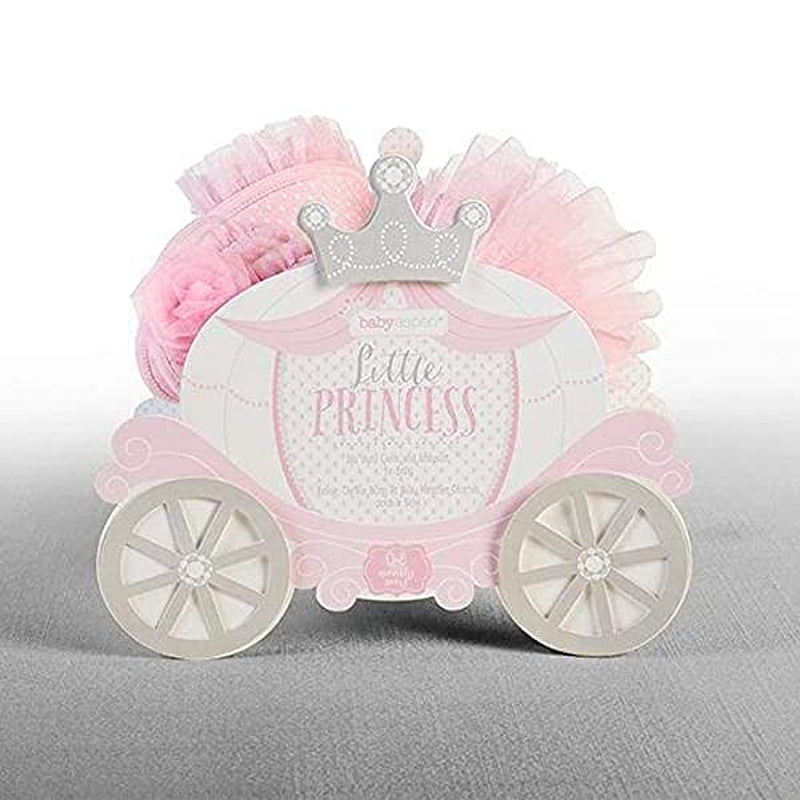 Baby Aspen My First Milestone Little Princess Baby Age Blocks & 3-Piece Gift Set Newborn Halloween Costume Baby Picture Props for Photo Sharing the First Year