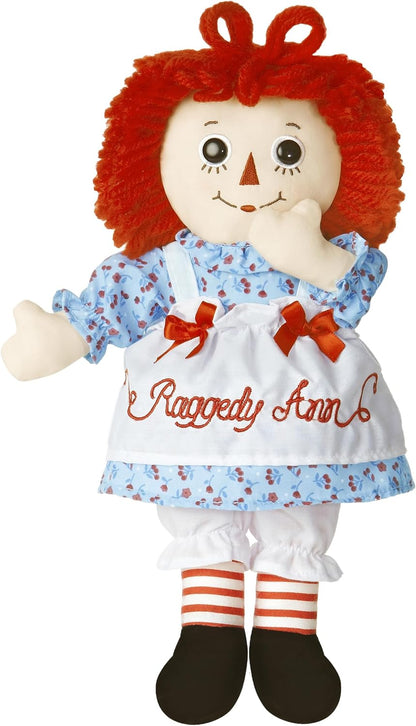 Aurora® Timeless Raggedy Ann & Raggedy Andy® Raggedy Ann Classic Stuffed Animal - Cherished Memories - Lasting Play - Multicolor 12 Inches