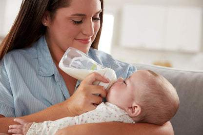 NUK Simply Natural Baby Bottle with Safetemp