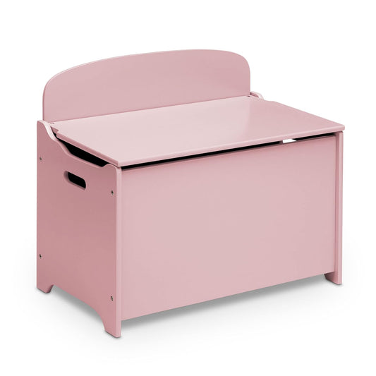 Delta Children Mysize Deluxe Toy Boxes, Dusty Rose and Deep Blue