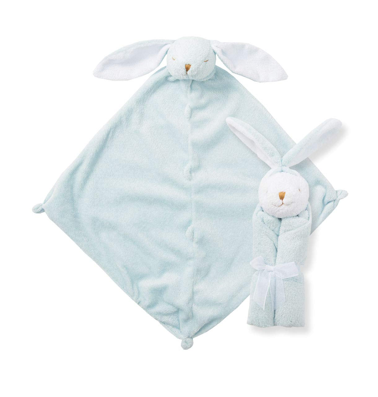 Angel Dear - Blue Bunny, Cuddle Twins Blankie Set