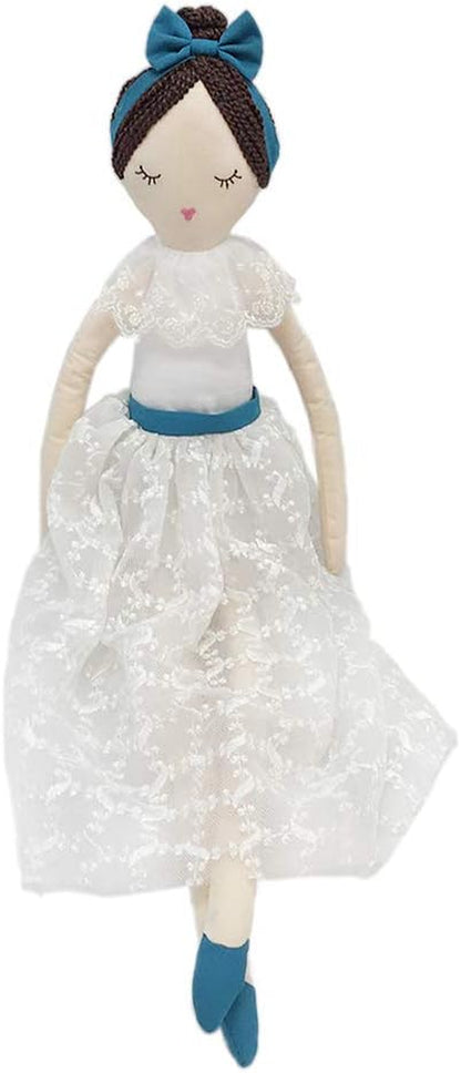 MON AMI Princess Violette Designer Doll – 22”, Soft & Elegant Stuffed Plush Princess Doll, Use as Toy or Room Decor, Great Gift for Christmas