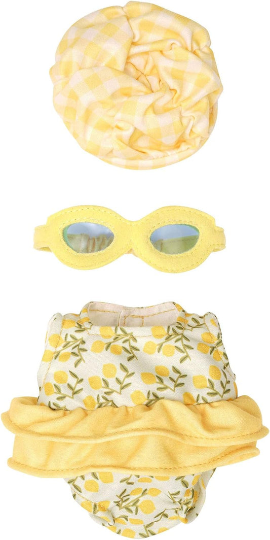 Manhattan Toy Wee Baby Stella Fun in the Sun 3 Piece Baby Doll Swimming Outfit for 12" Dolls