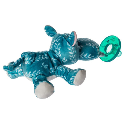 Mary Meyer Wubbanub Infant Pacifier, 6-Inches, Jewel Hippo