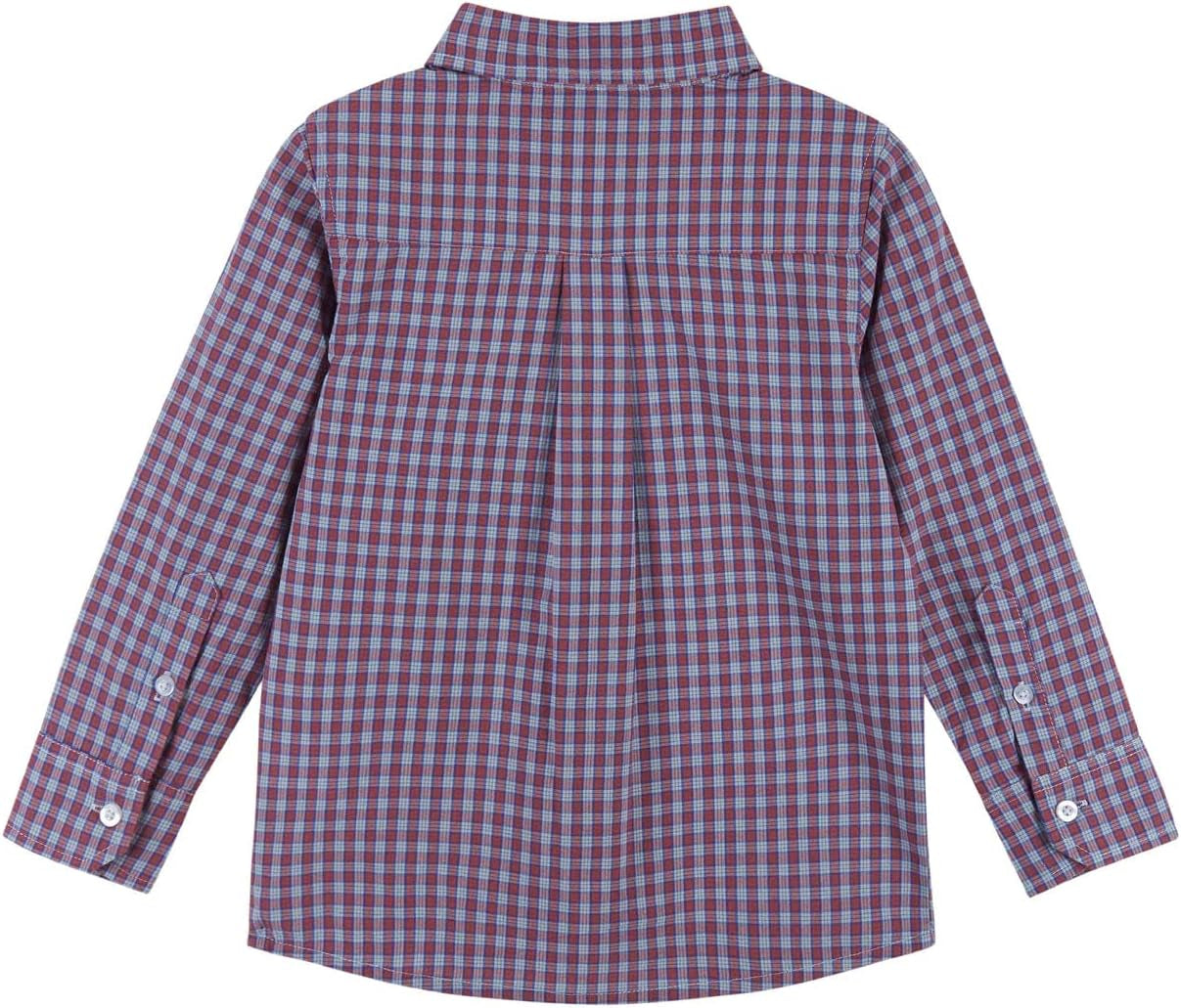 Andy & Evan Boys' Plaid Button-Down Shirt (Toddler/Little Kids)