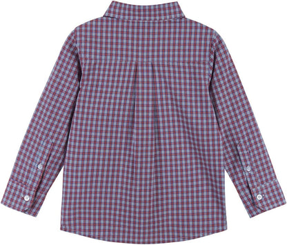 Andy & Evan Boys' Plaid Button-Down Shirt (Toddler/Little Kids)