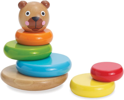 Manhattan Toy Brilliant Bear Magnetic Stack-Up