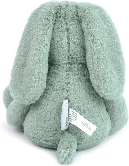 MON AMI Clover the Bunny Stuffed Animal – 11” Sage Green, Soft & Cuddly, Huggable Rabbit Plush Toy, Nursery Décor, Easter for Kids of All Ages