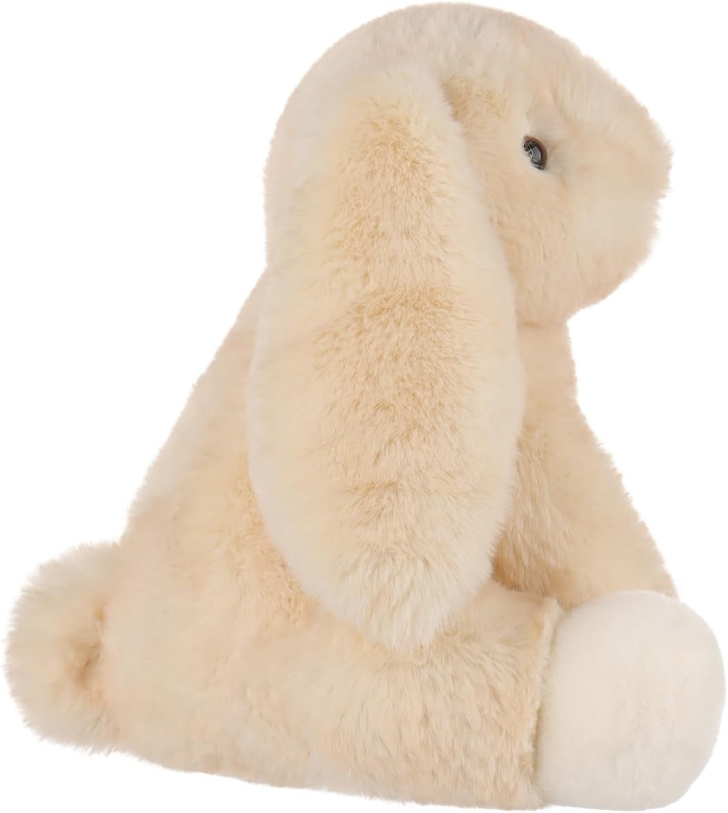 Apricot Lamb Colorful Bunny Plush Stuffed Animals for Kids, Soft Cute Plush Toys for Baby Girl and Boy, Fluffy Colorful Bunny Cream 8.3 Inches (Cream)