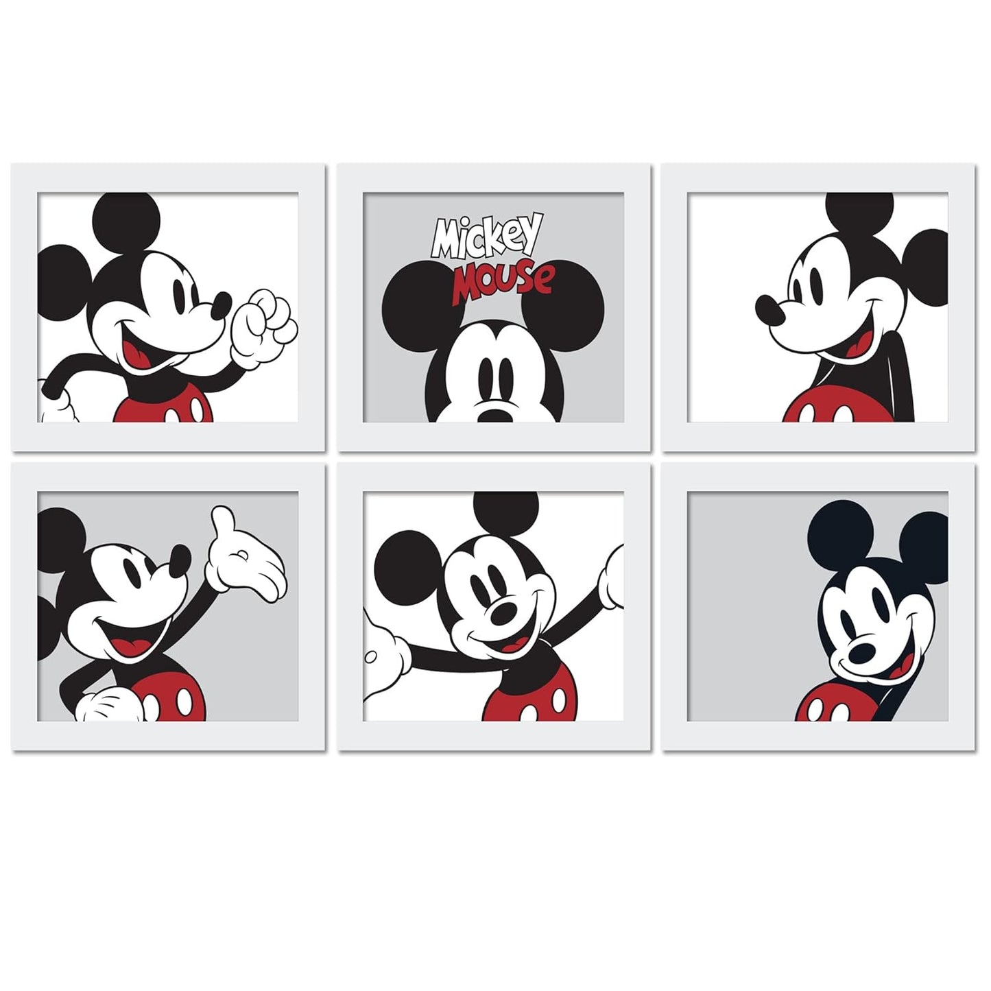 Lambs & Ivy Disney Baby Mickey Mouse Unframed Nursery/Child Wall Art