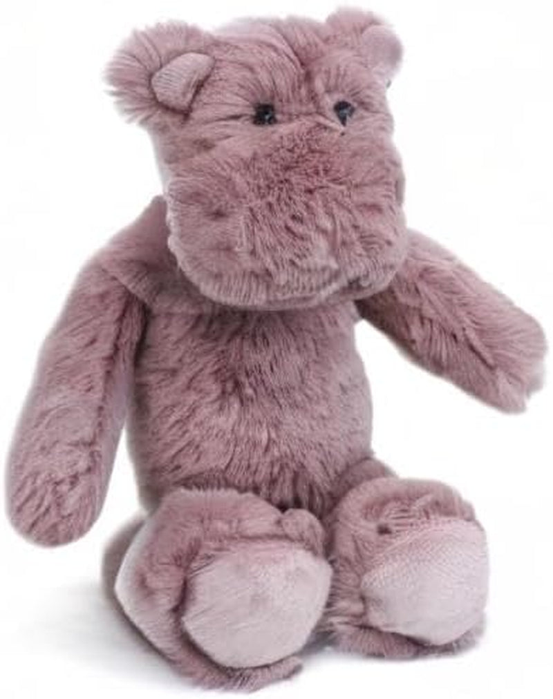 MON AMI Hilly the Hippo Stuffed Animal - 10" Purple, Premium Plush Hippopotamus Toy, Stuffed Wild Animals, Soft & Cuddly, Great Gift for Newborns, Kids, Boys, Girls