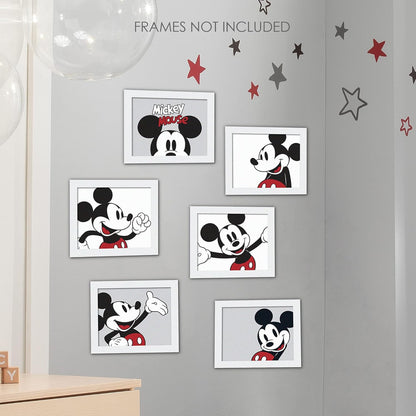 Lambs & Ivy Disney Baby Mickey Mouse Unframed Nursery/Child Wall Art