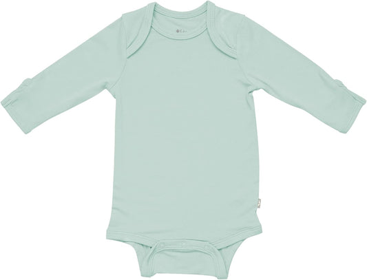 KYTE BABY Soft Bamboo from Rayon Long Sleeve Unisex Bodysuit, 0-24 Months