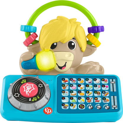 Fisher-Price Baby Learning Toy Link Squad a to Z Yak with Interactive Music & Lights for Ages 9+ Months, Compatible Only with Link Squad Items