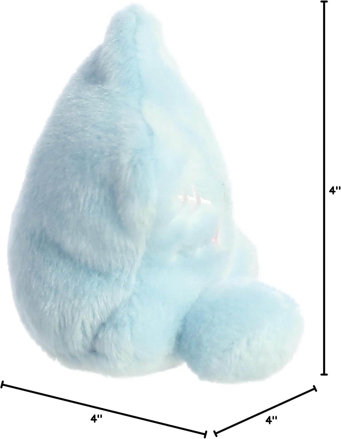 Aurora® Adorable Palm Pals™ Frosty Snowflake™ Stuffed Animal - Pocket-Sized Play - Collectable Fun - Blue 5 Inches