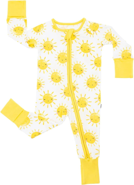 Little Sleepies Zipper Pajamas for Baby Boys & Baby Girls, Toddler Pajamas, Snug Fit, 2-Way Zipper, Viscose from Bamboo