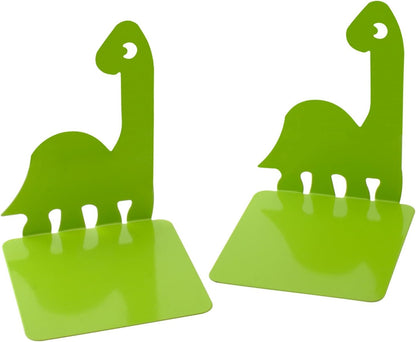 Artkingdome Dinosaur Bookends, Room Ends Books, Holder Racks Stand, Desk School Liberary Book End, Toddler Bookends Decorative 1Pair Green