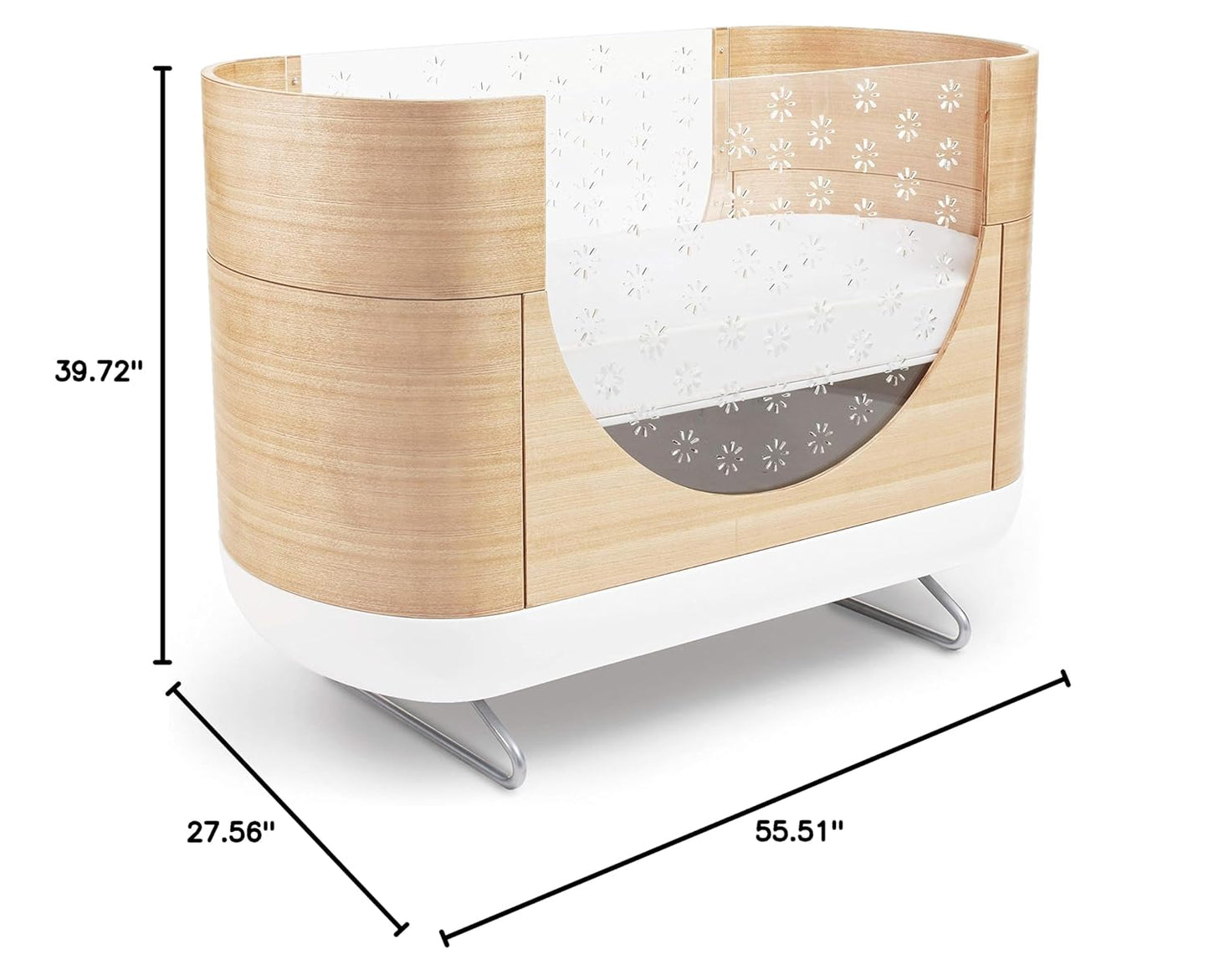 Pod 2-In-1 Convertible Crib with Junior Bed Conversion Kit