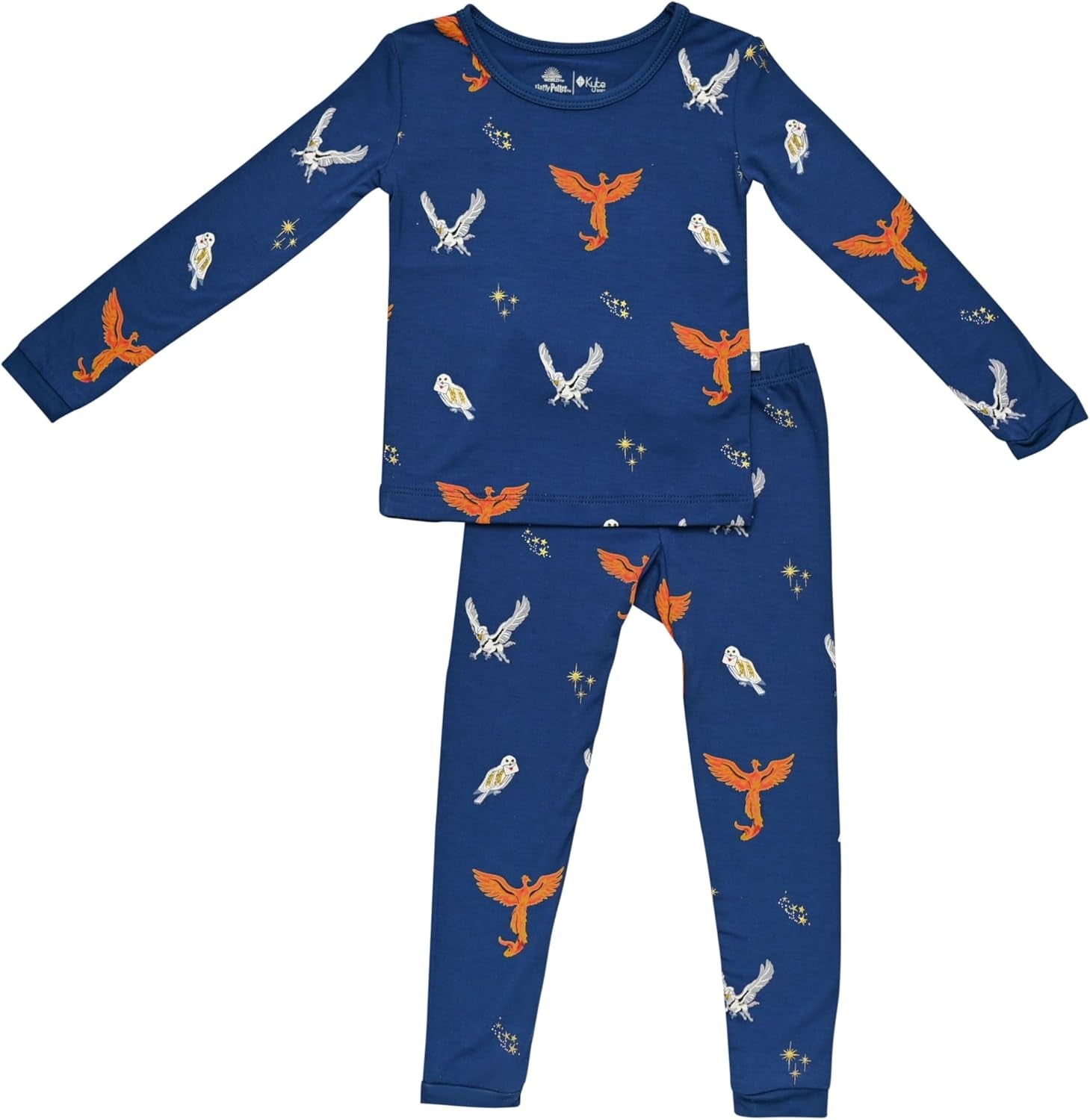 KYTE BABY Toddler Pajama Set - Pjs for Toddlers Made of Soft Bamboo Rayon Material