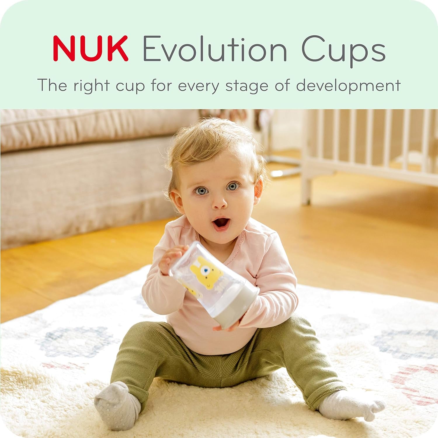 NUK Evolution Straw Cup