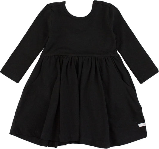 Rufflebutts® Baby/Toddler Girls Knit Twirl Dress