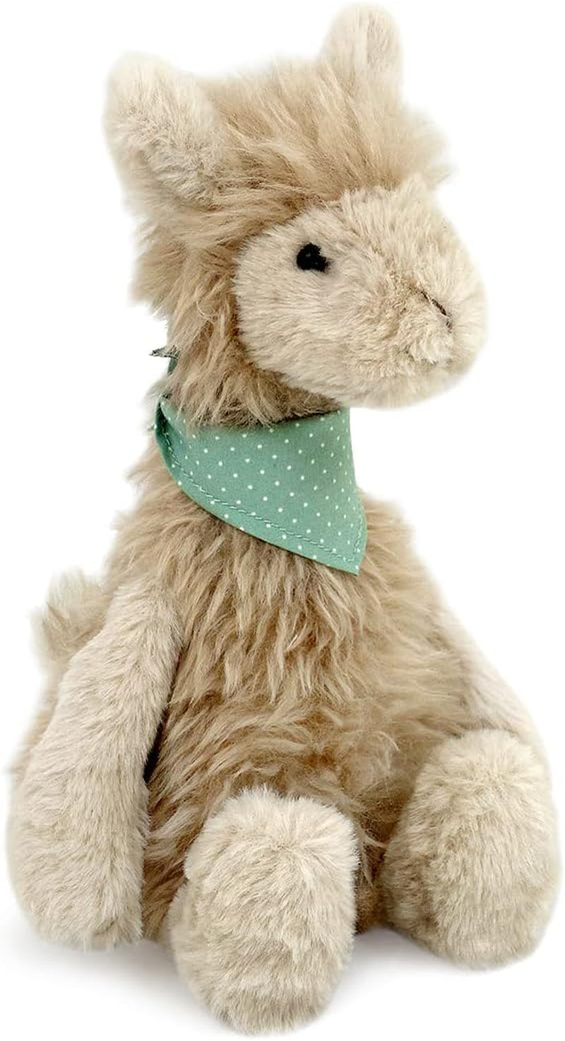 MON AMI Fuzzy the Llama Stuffed Animal – 13”, Plush Stuffed Alpaca, Soft & Cuddly, Use as Toy/Nursery Room Décor, Great for Kids of All Ages