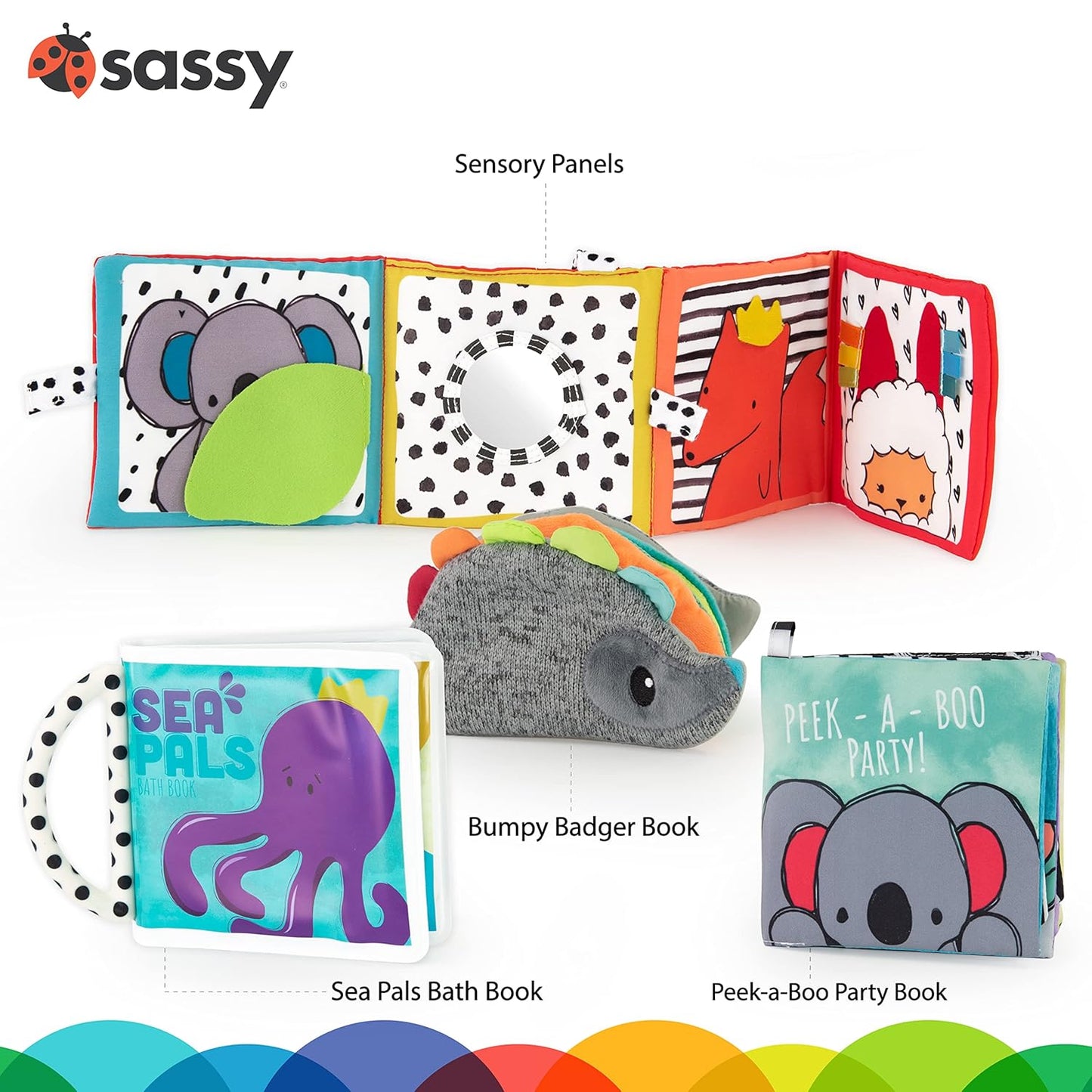 Sassy Rookie Books Baby Box - 2+ Months