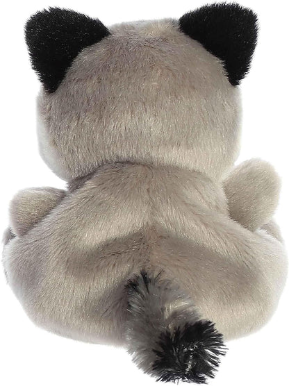 Aurora® Adorable Palm Pals™ Rascal Raccoon™ Stuffed Animal - Pocket-Sized Play - Collectable Fun - Gray 5 Inches