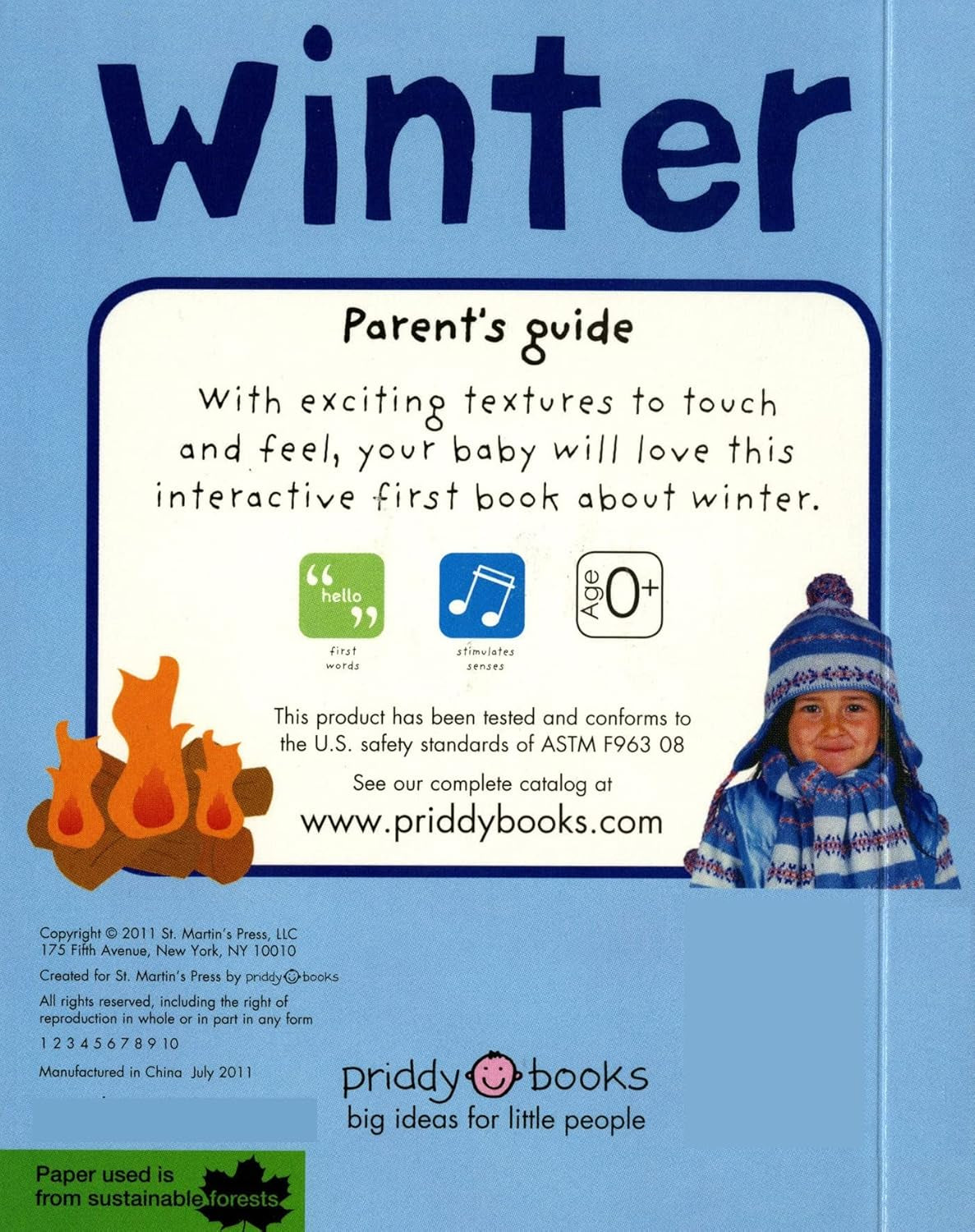 Bright Baby Touch and Feel Winter