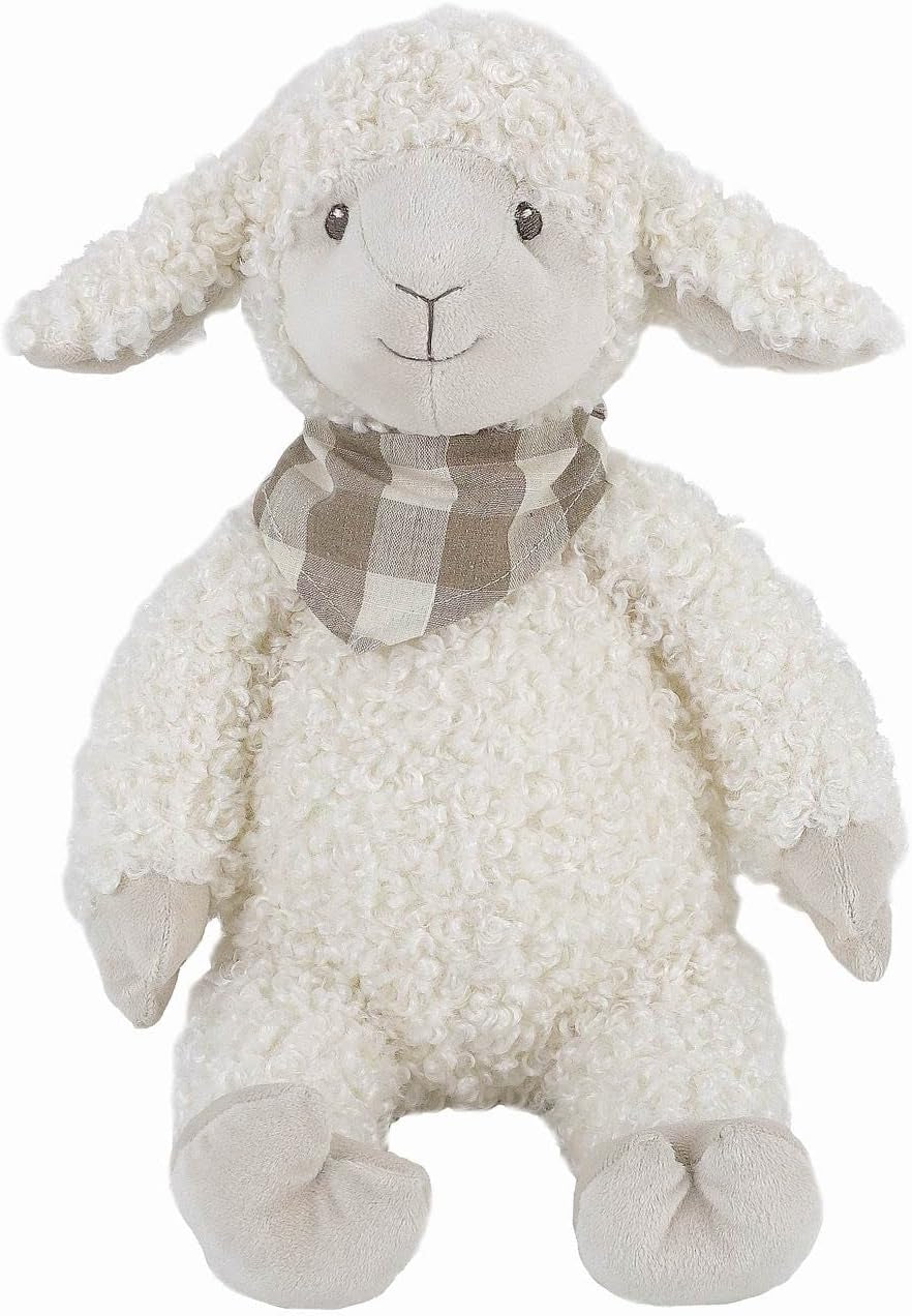 MON AMI Fuzzy the Llama Stuffed Animal – 13”, Plush Stuffed Alpaca, Soft & Cuddly, Use as Toy/Nursery Room Décor, Great for Kids of All Ages