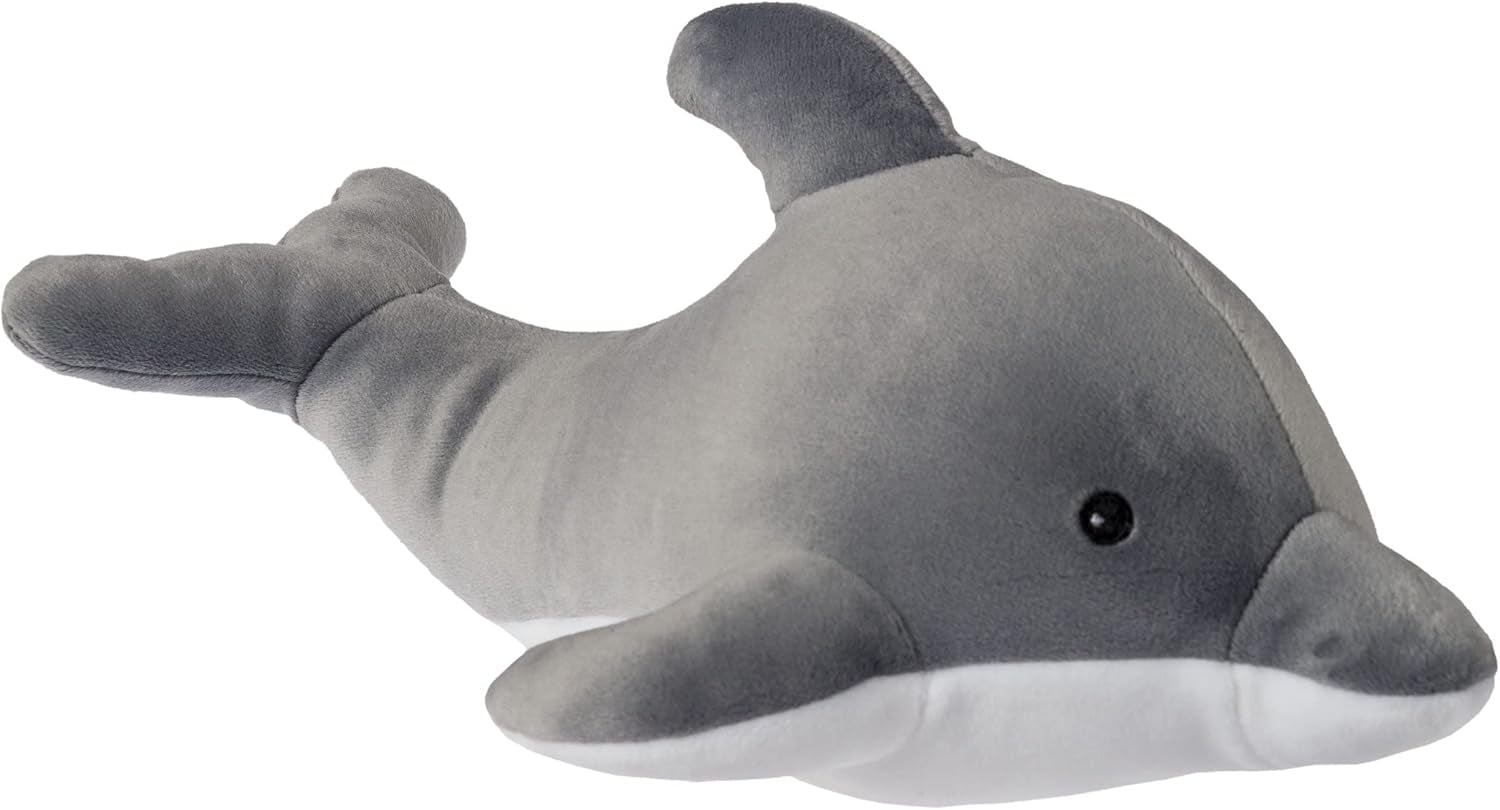 Mary Meyer Stuffed Animal Smootheez Pillow-Soft Toy, 8-Inches, Dolphin