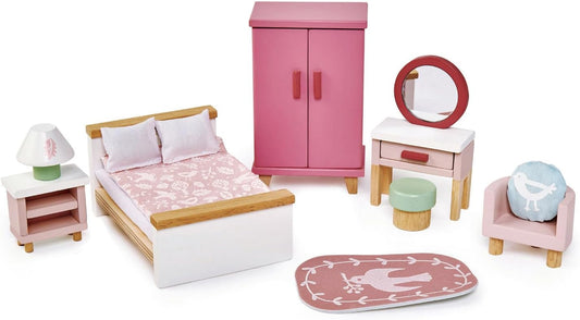 Tender Leaf Toys - Dovetail Dollhouse Accessories - Detailed Wooden Furniture Sets and Room Decor - Encourage Creative and Imaginative Fun Play for Children - Age 3+