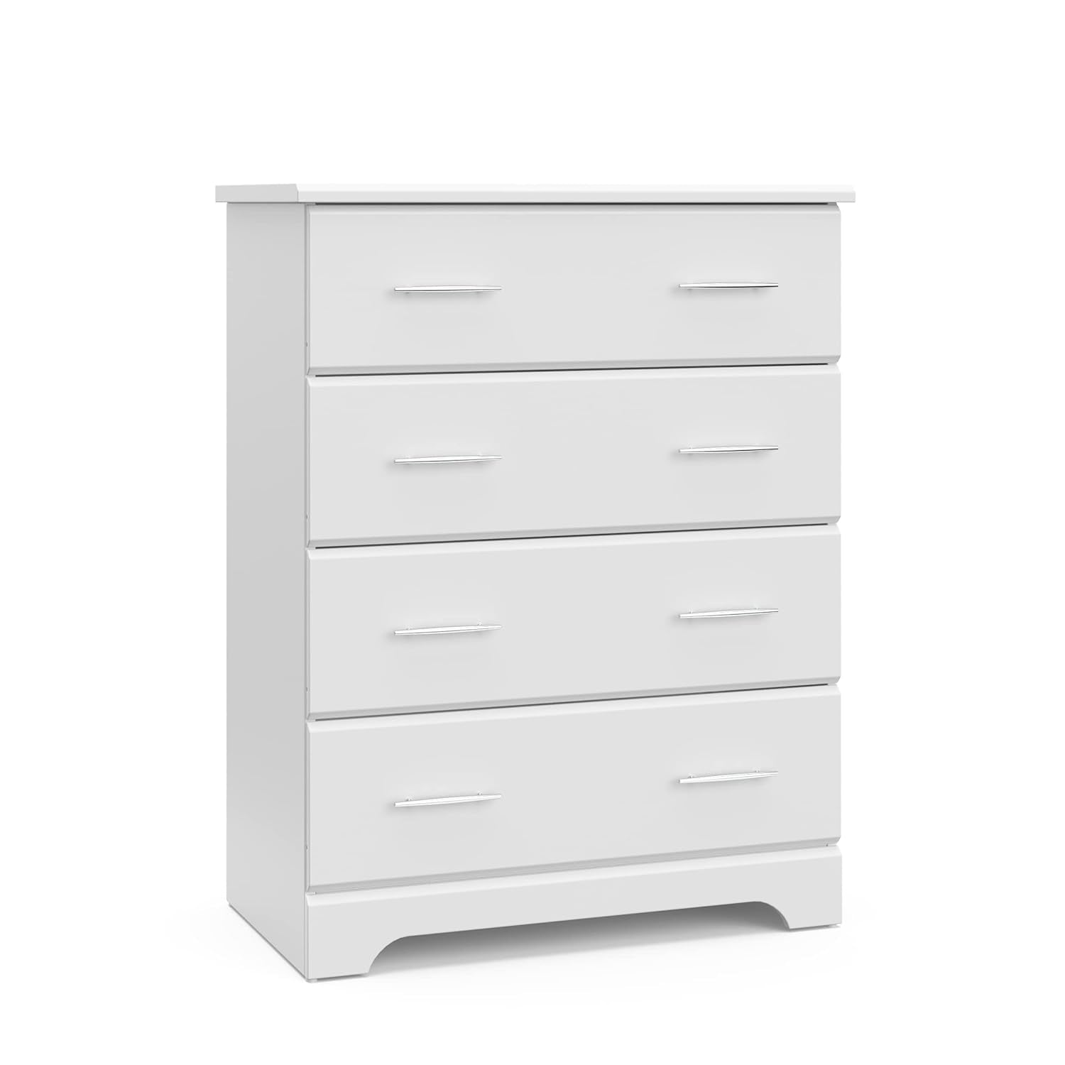 Storkcraft Brookside 6 Drawer Double Dresser (White) – GREENGUARD Gold Certified, Dresser for Nursery, Kids, Chest of Drawers