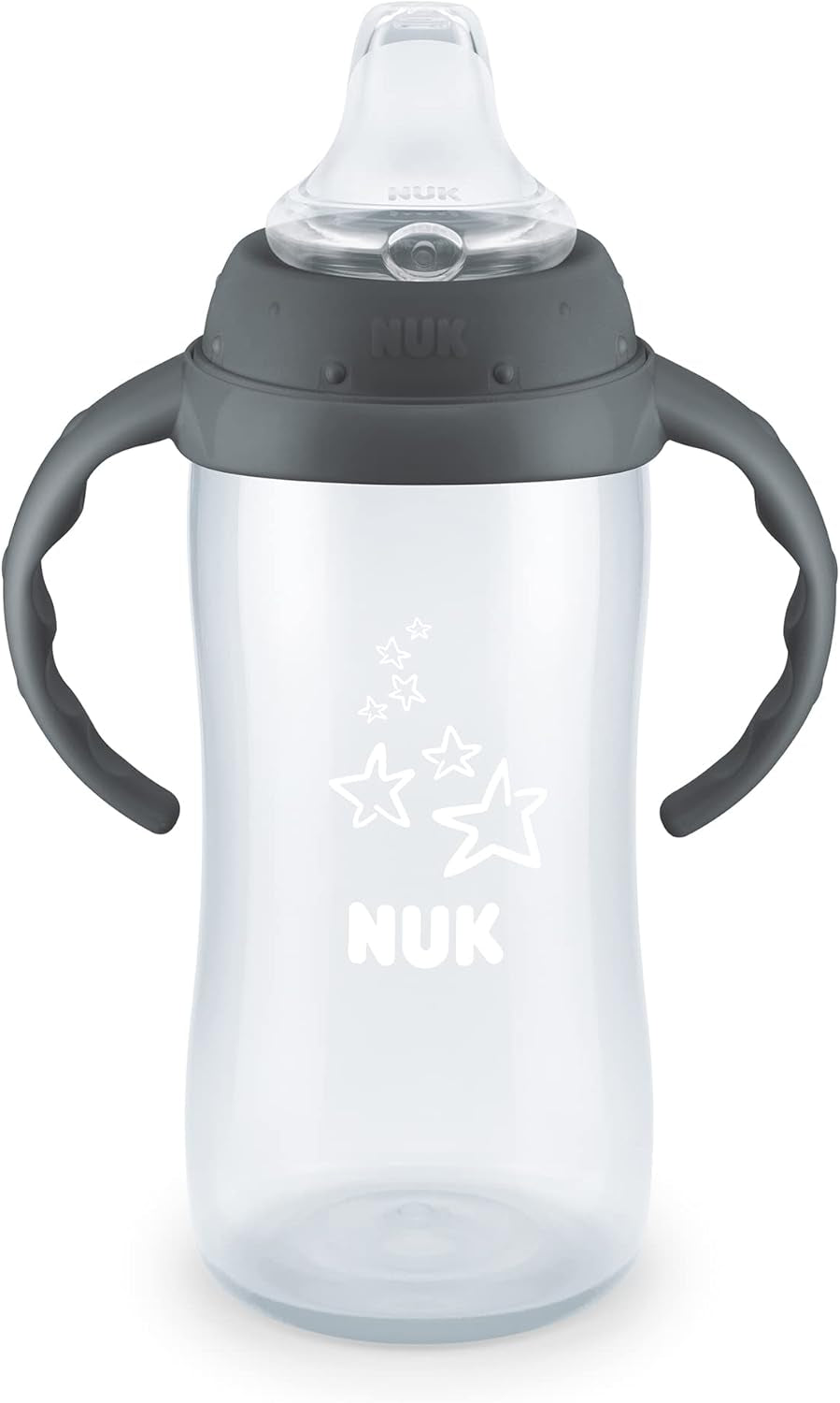 NUK Learner Cup, 10 Oz, 8+ Months, 2 Count – BPA Free, Spill Proof Sippy Cup