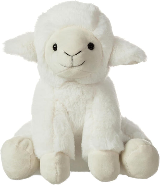 Apricot Lamb Toys Plush Cream Lamb Sheep Stuffed Animal with Fluffy Soft Ears (Cream Lamb, 8 Inches)