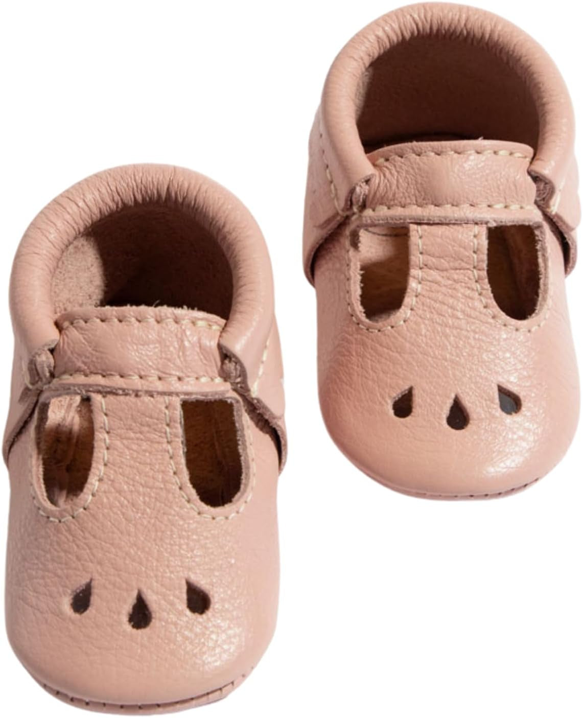 Freshly Picked Soft Sole Mary Jane Moccasins, Baby Girl/Toddler Shoes, Multiple Sizes and Colors