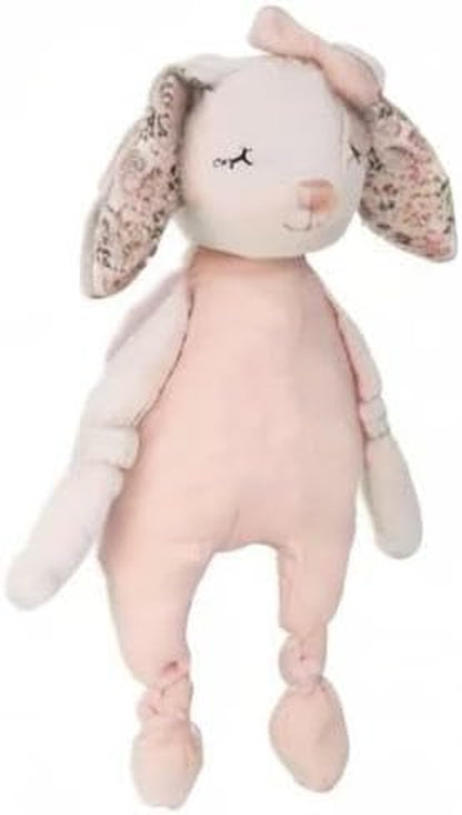 MON AMI Petit Bunny Knotted Soft Doll 12”, Muslin Cloth Doll for Infants & Toddlers, Huggable Rabbit Plush Toy, Great Gift for Christmas