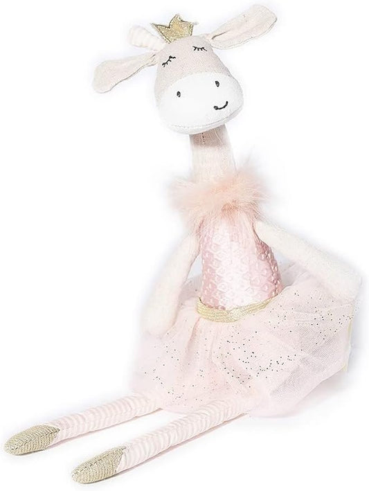 MON AMI Giraffe Ballerina Doll - 15", Plush Giraffe Stuffed Animal Doll, Use as Toy or Room Decor, Great Gift for Kids of All Ages