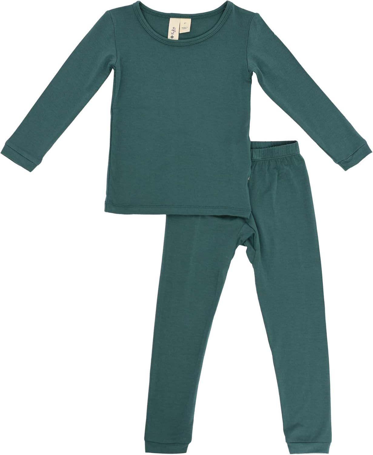 KYTE BABY Toddler Pajama Set - Pjs for Toddlers Made of Soft Bamboo Rayon Material