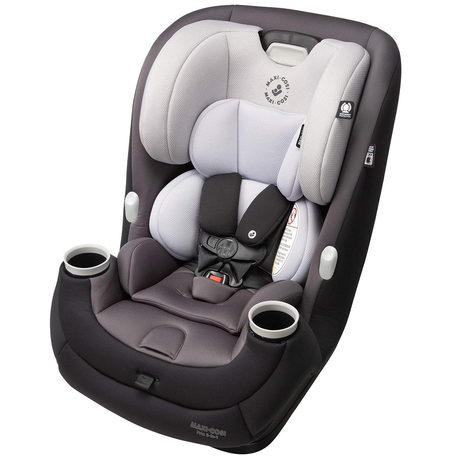 Maxi-Cosi Pria All-In-One Convertible Car Seat, Rear Facing Car Seat for Infants from 4-40 Lbs, Forward Facing Car Seat up to 100 Lbs in Booster Seat Mode, Midnight Slate