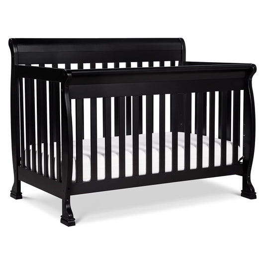 Davinci Kalani 4-In-1 Convertible Crib in Ebony, Greenguard Gold Certified