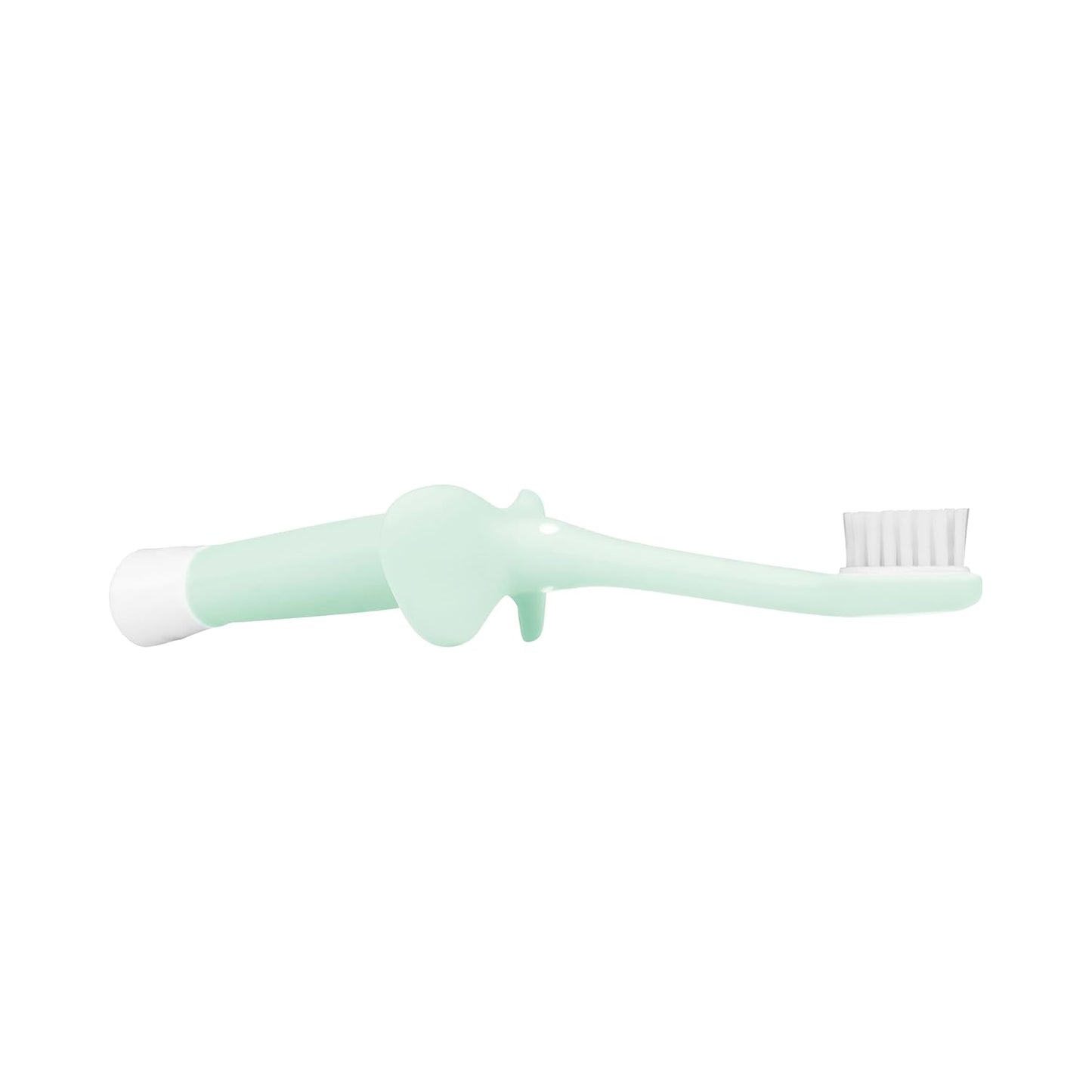 Dr. Brown'S Infant-To-Toddler Toothbrush, Soft and Safe Baby Training Brush, Elephant, Mint, 0-3 Years (Styles May Vary)