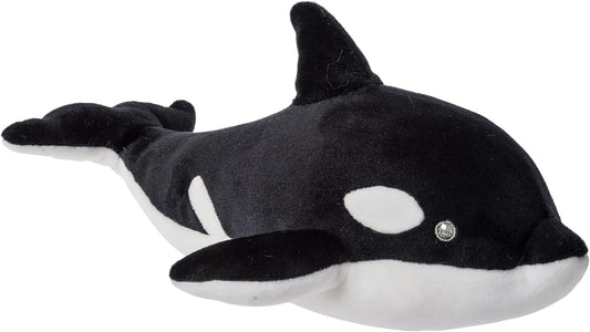 Mary Meyer Stuffed Animal Smootheez Pillow-Soft Toy, 8-Inches, Orca Whale